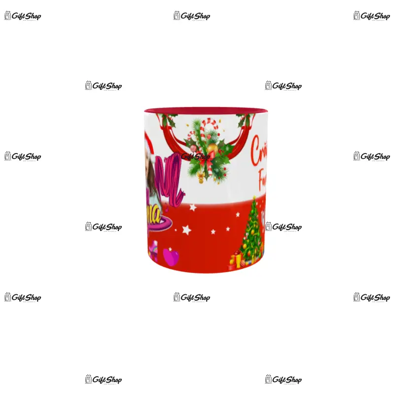 Soy luna craciun fericit, cana ceramica, 330ml, model cgs1765